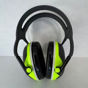 3M X 4A Hearing Protection/Black & Lime Green Earmuffs/Noise Reduction Rate 27dB